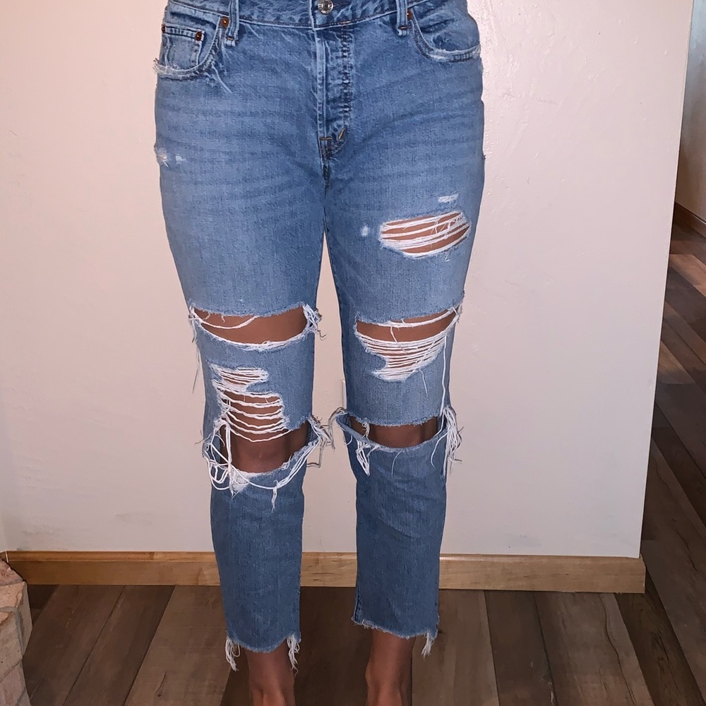 Abercrombie and Fitch slim boyfriend jeans